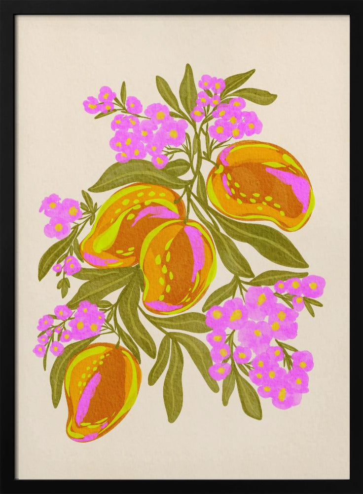 Vibrant Mangoes | Poster
