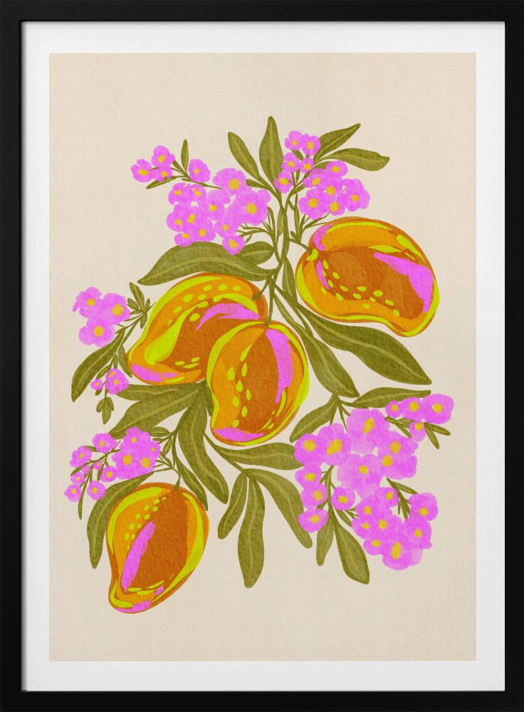 Vibrant Mangoes | Poster