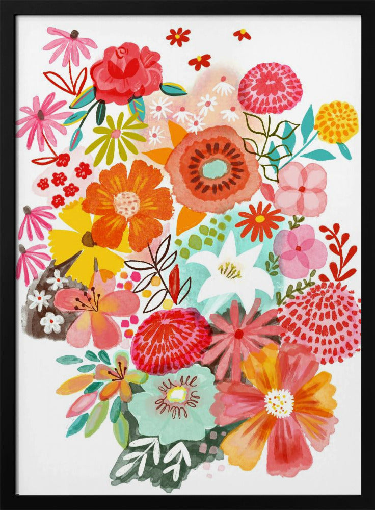 Summer Garden In Full Bloom | Poster