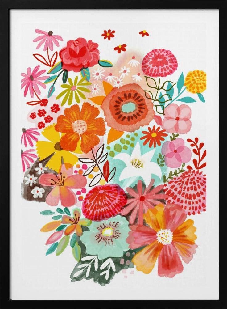 Summer Garden In Full Bloom | Poster