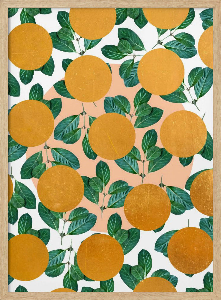 Beverly Botanical Abstract Tropical | Poster