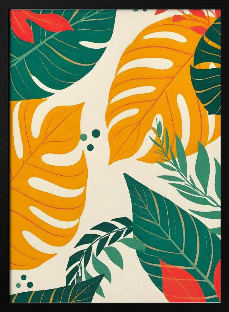 Golden Tropics Vibes | Poster