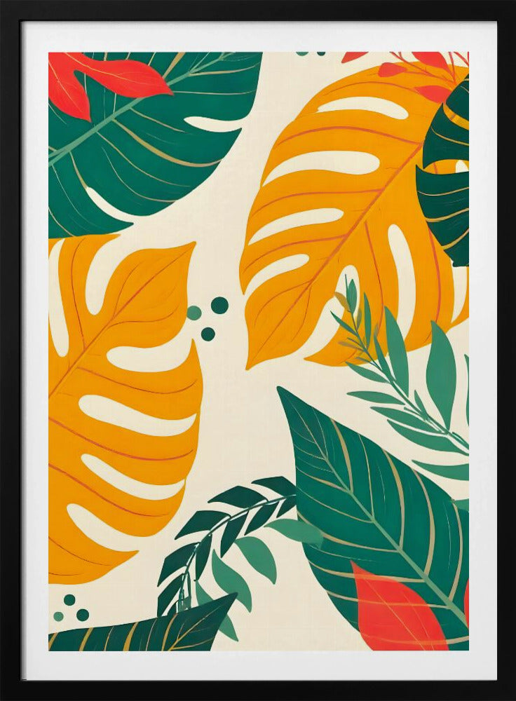 Golden Tropics Vibes | Poster