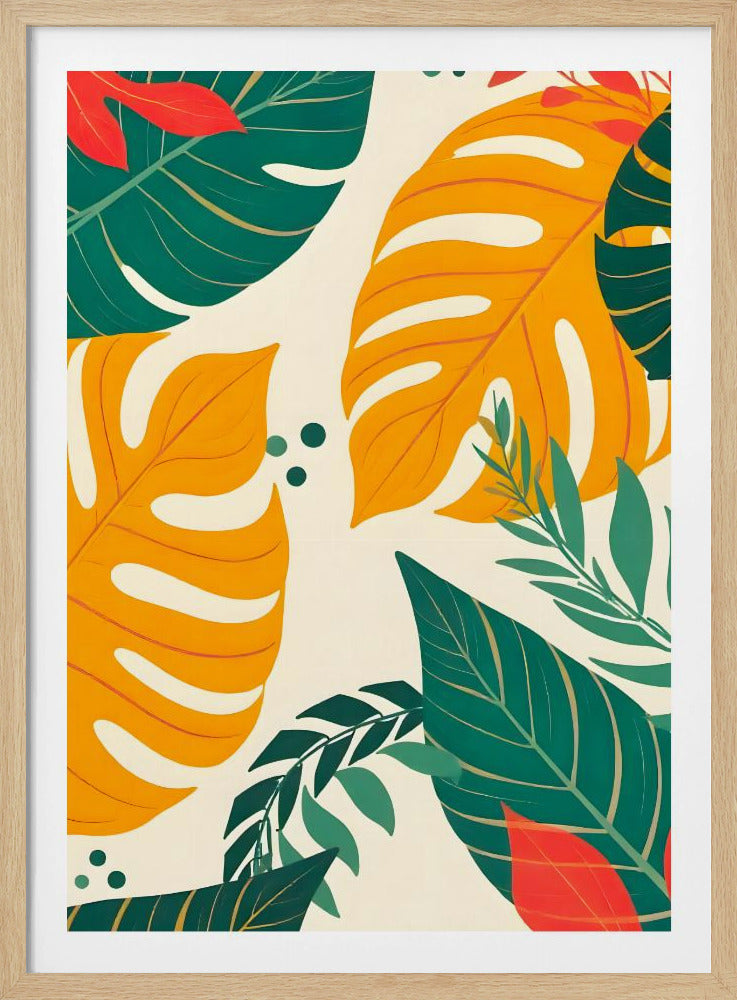 Golden Tropics Vibes | Poster