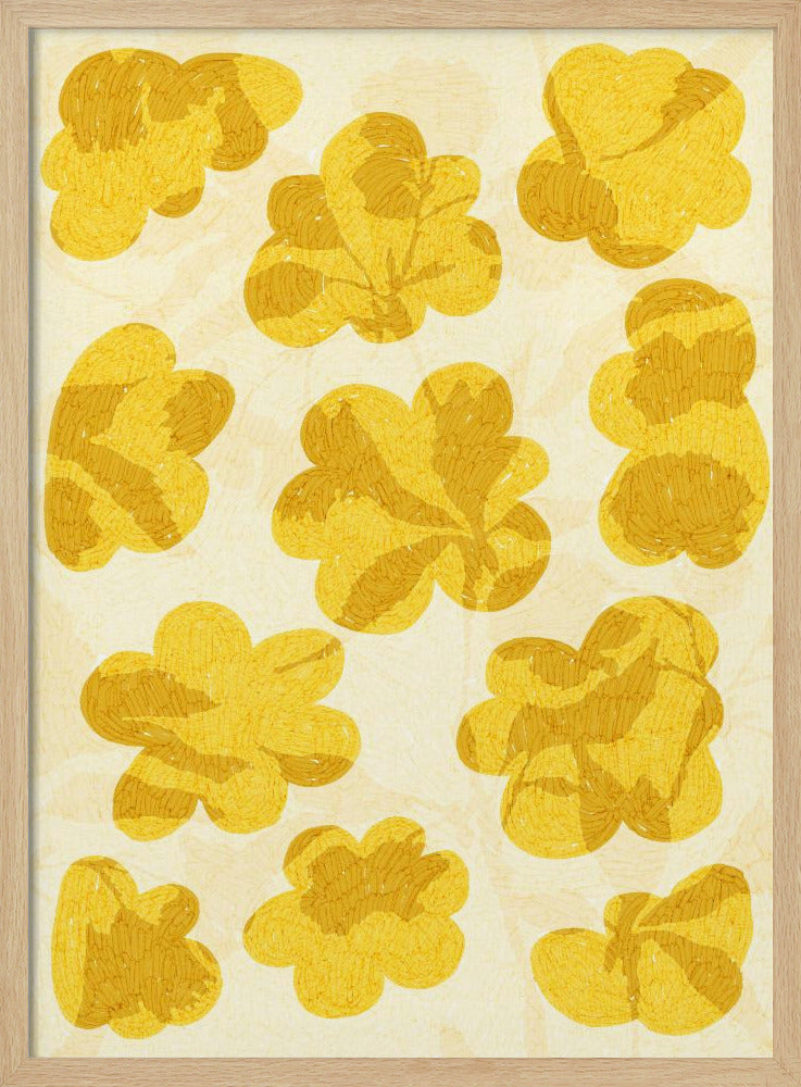 Golden Blooms | Poster