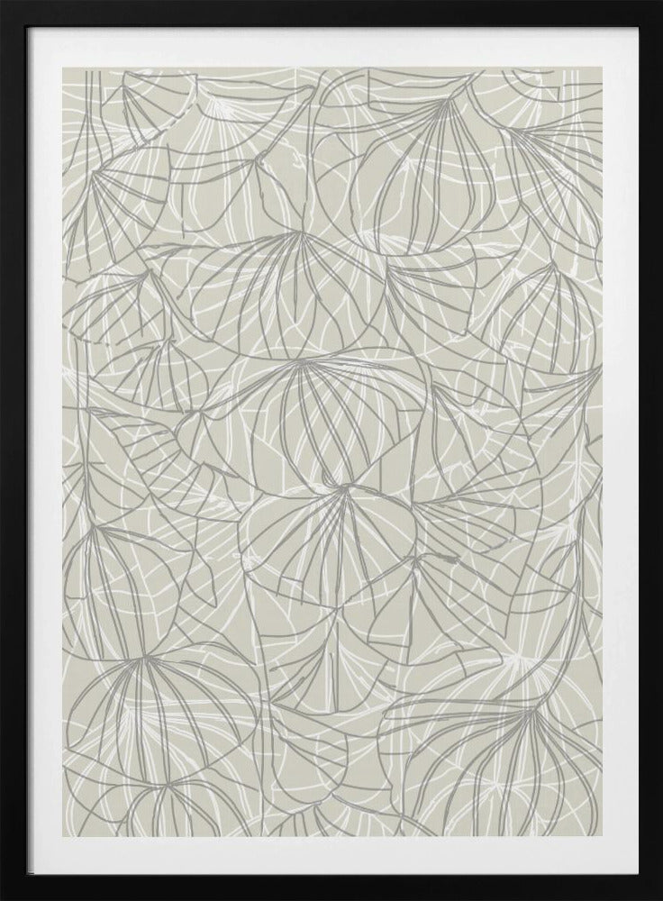 Abstract Floral Line | Poster