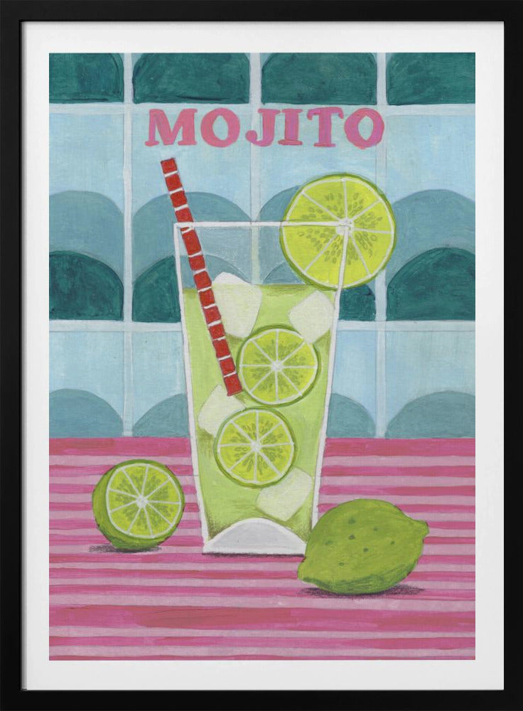 Glass of Mjito | Poster