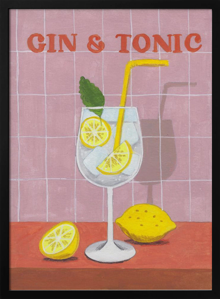 Gin and Tonic Cocktail | Poster