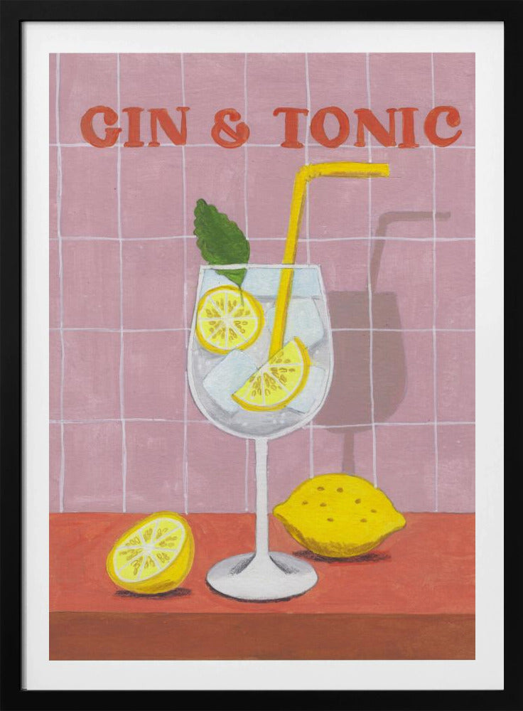Gin and Tonic Cocktail | Poster