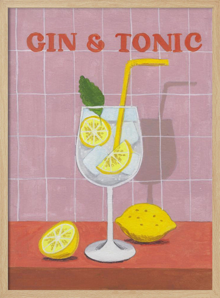 Gin and Tonic Cocktail | Poster