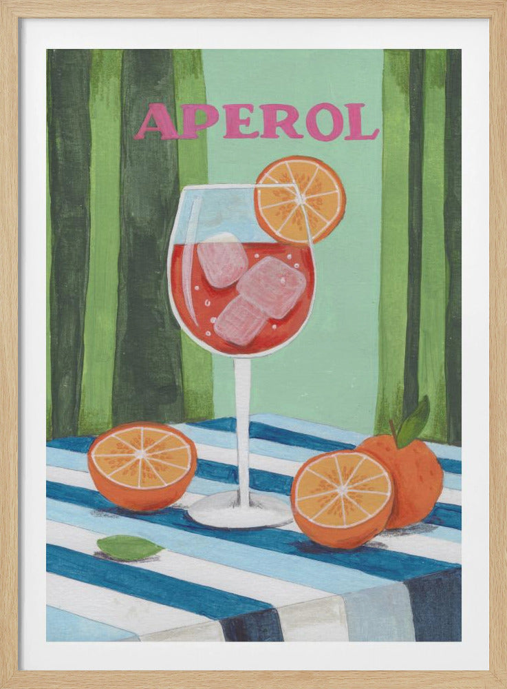 Aperol Spritz Cocktail | Poster