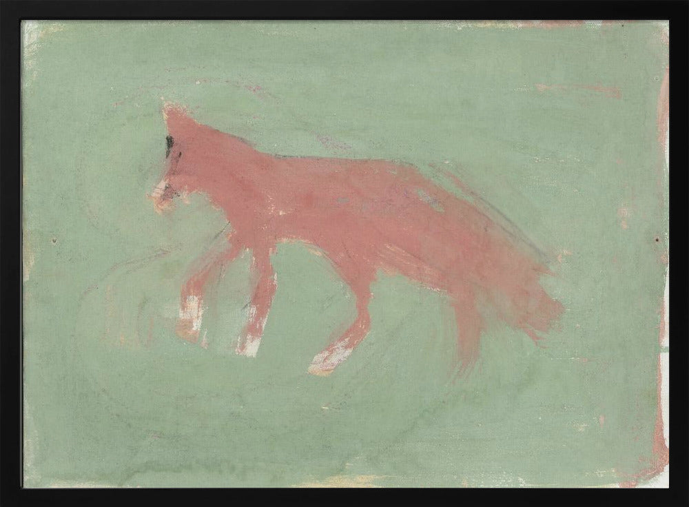 The Fox In Muted Tones | Poster