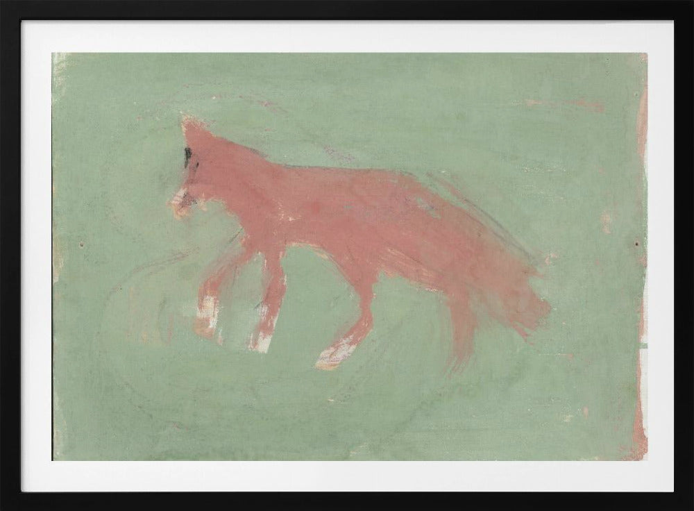 The Fox In Muted Tones | Poster