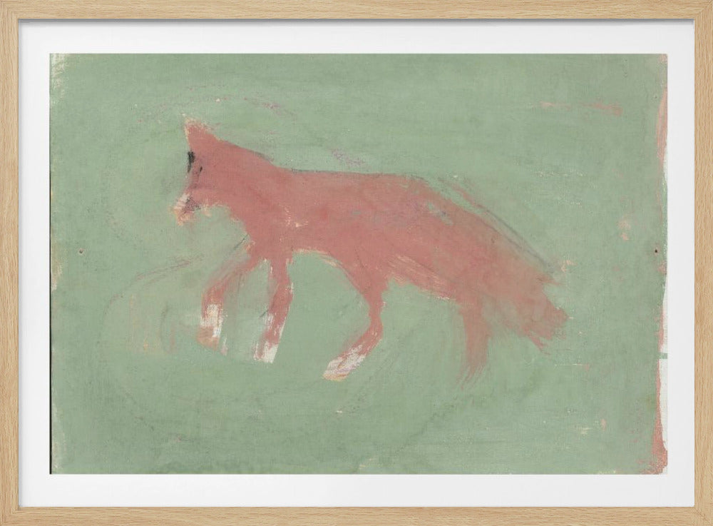 The Fox In Muted Tones | Poster