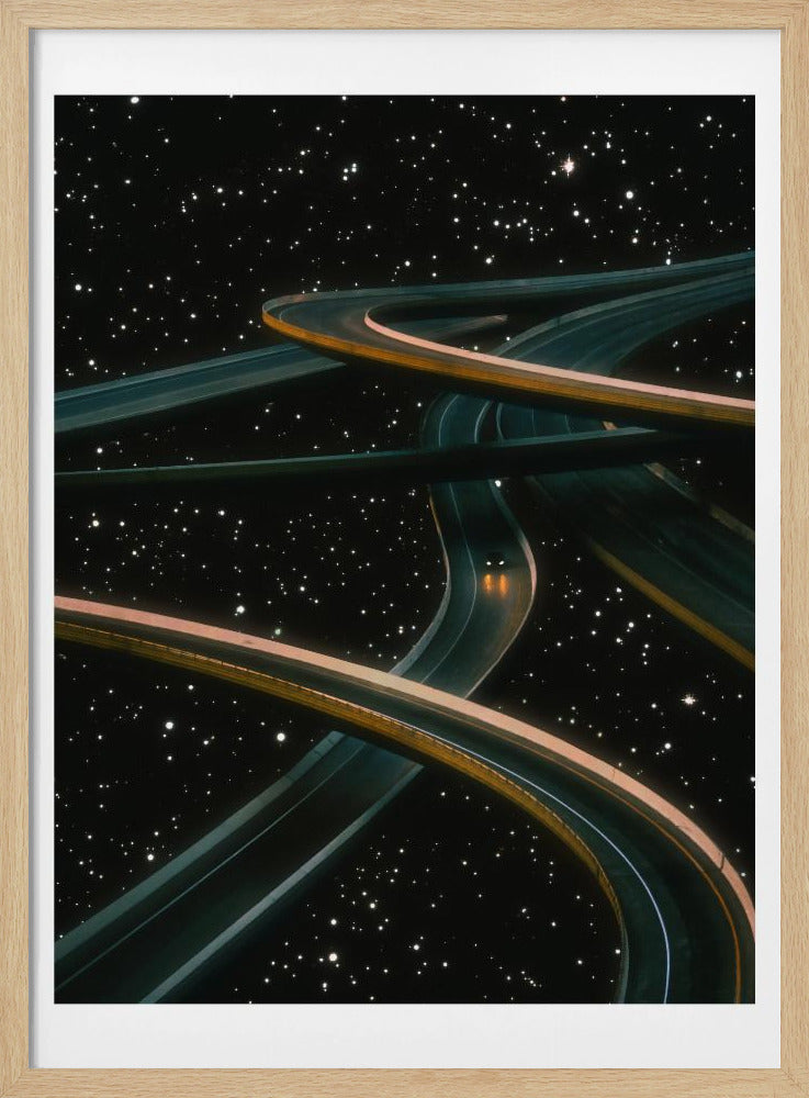 Driving Alone Thinking of You | Poster