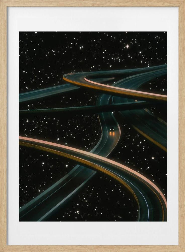 Driving Alone Thinking of You | Poster