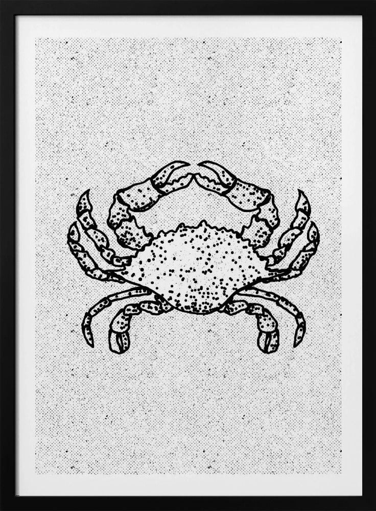 Black And White Crab | Poster