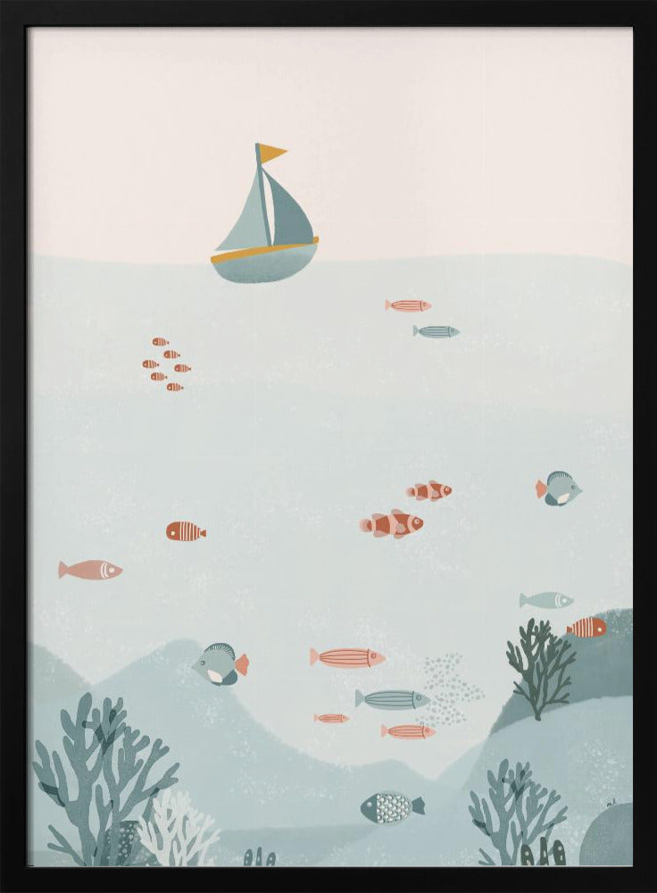 Under the Blue Sea | Poster