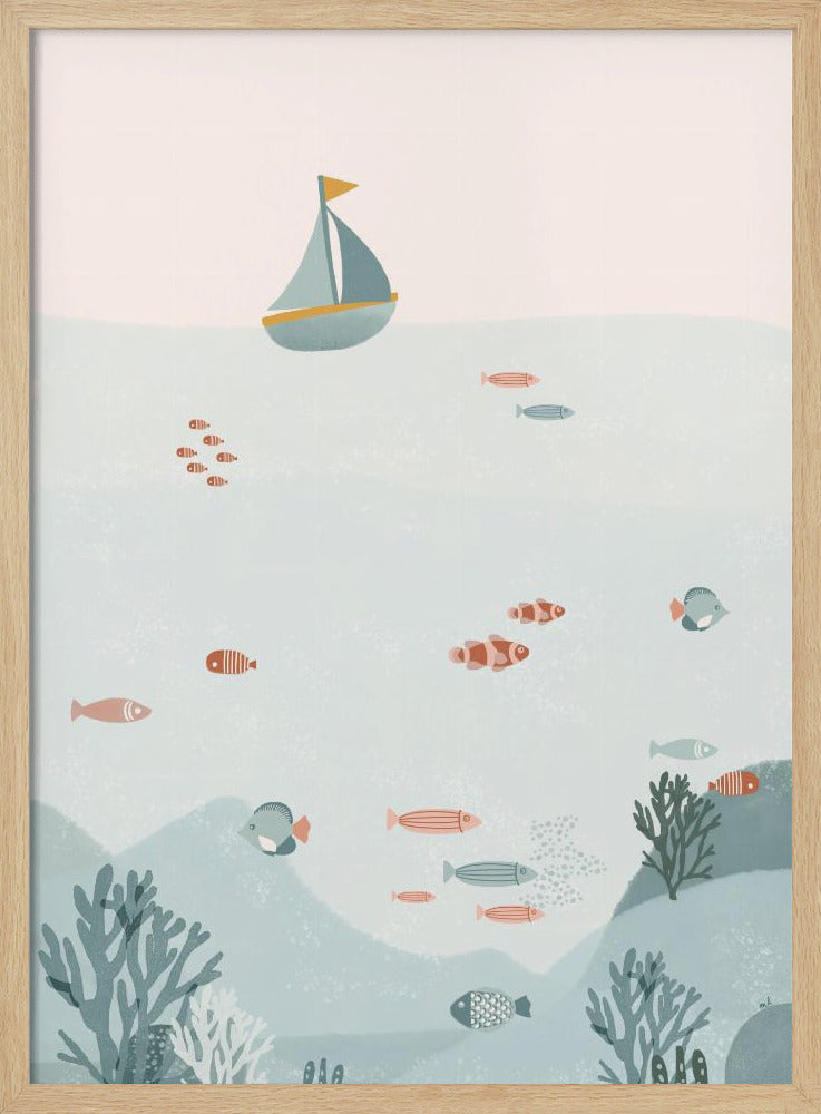 Under the Blue Sea | Poster