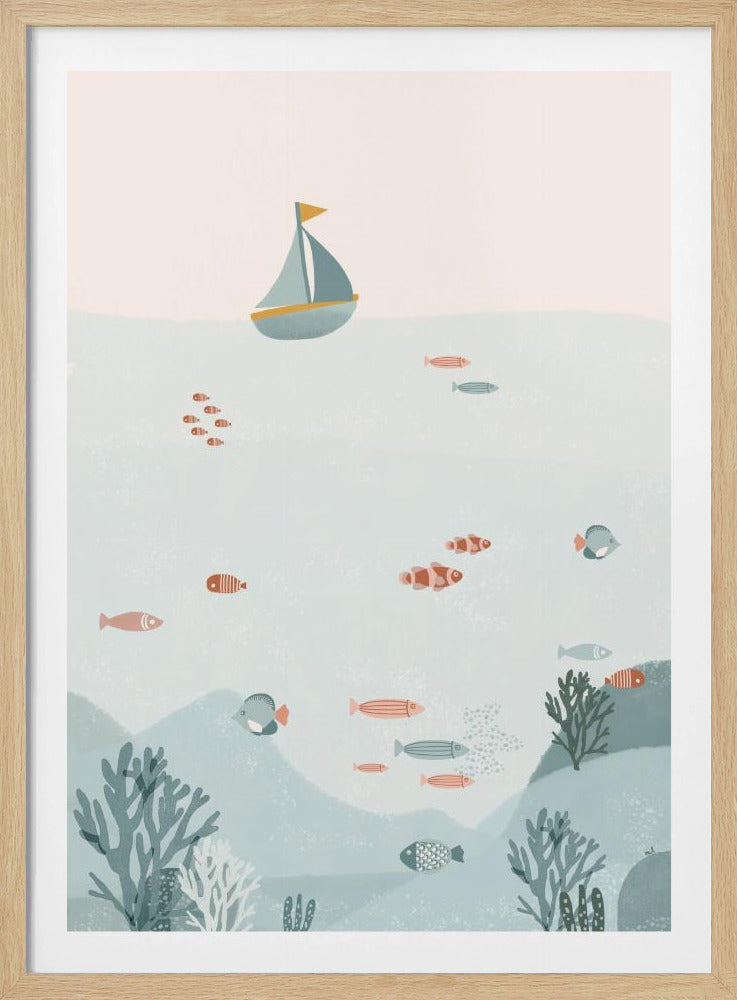 Under the Blue Sea | Poster