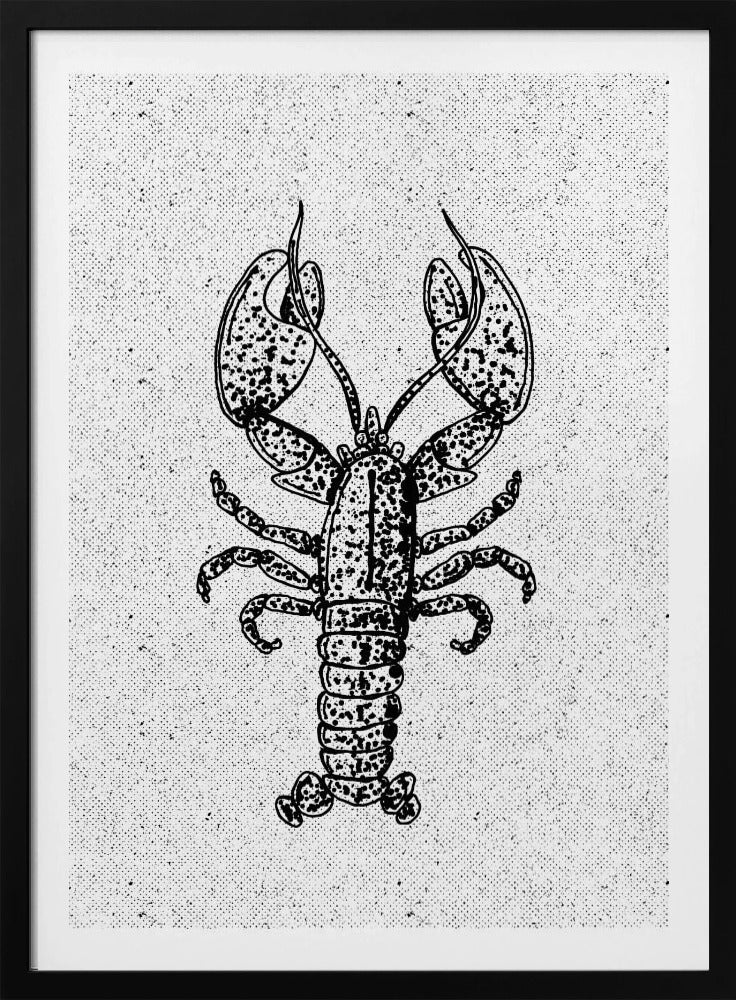 Lobster Ink Print | Poster