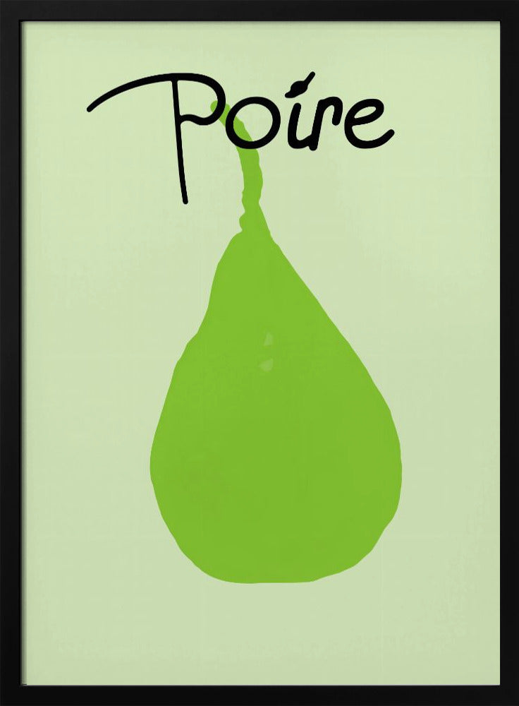 Green Pear Delight | Poster