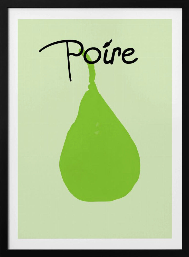Green Pear Delight | Poster