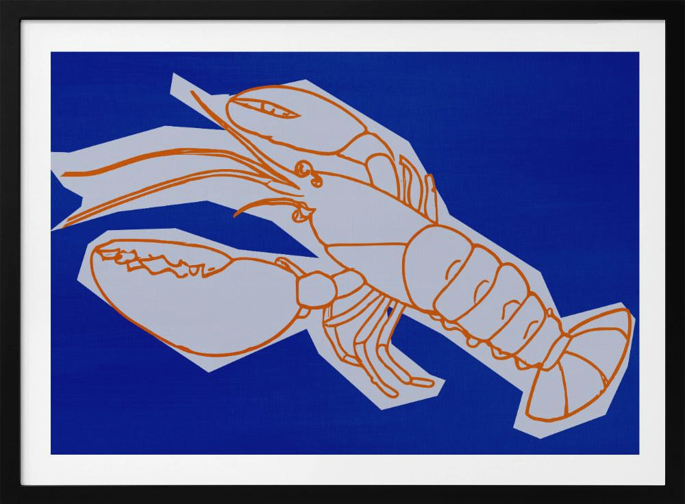 Lobster in Lines | Poster