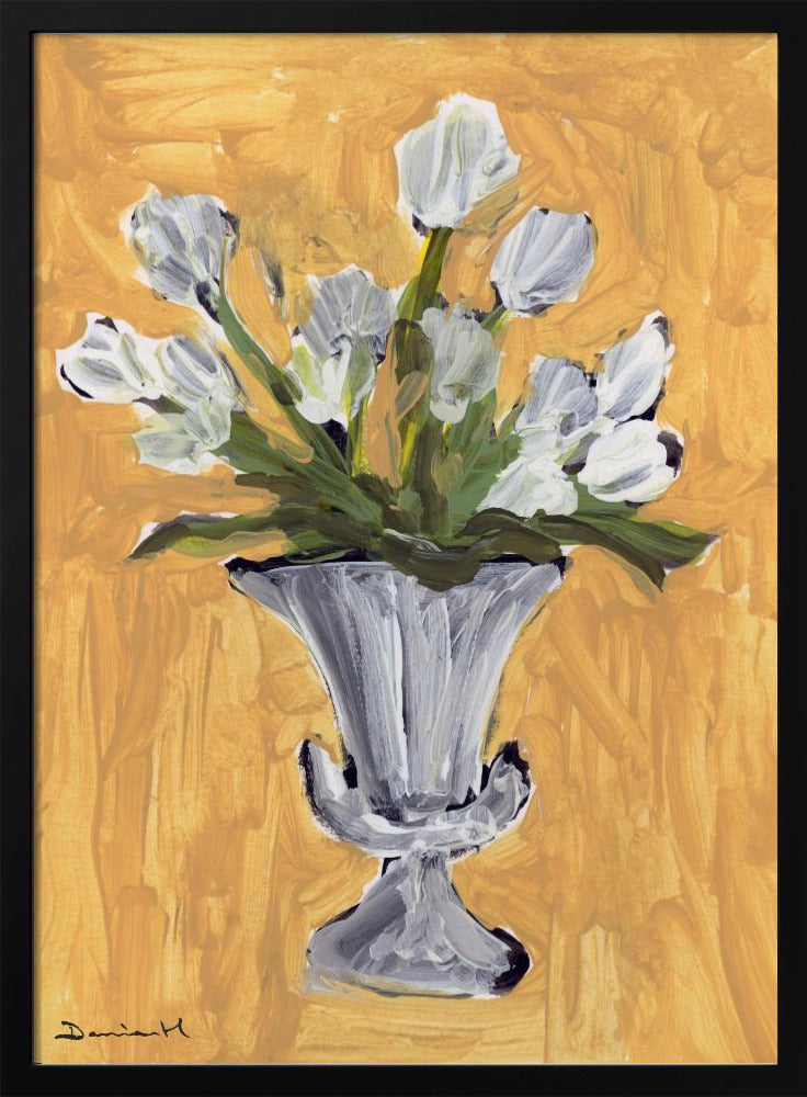 White Tulips | Poster