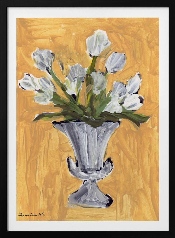 White Tulips | Poster