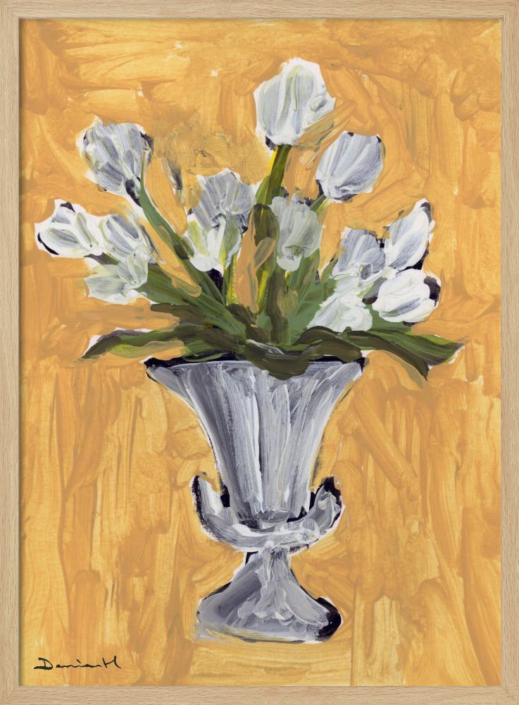 White Tulips | Poster