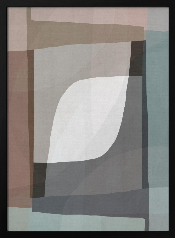 Geometric Shapes and Muted Earth Tones | Poster