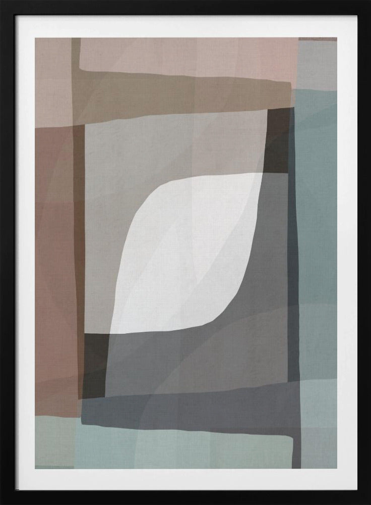 Geometric Shapes and Muted Earth Tones | Poster