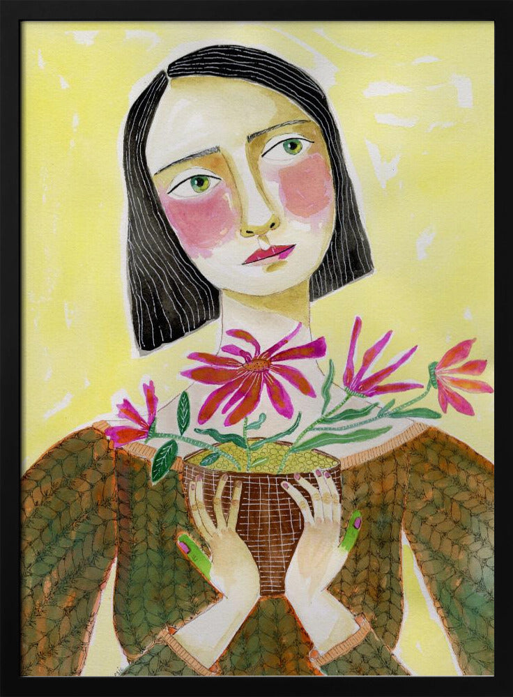 Plant Mum with green thumbs | Poster