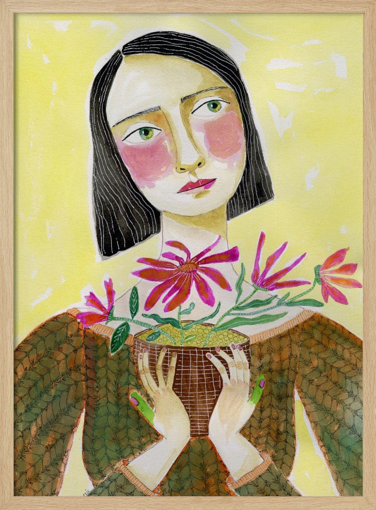 Plant Mum with green thumbs | Poster