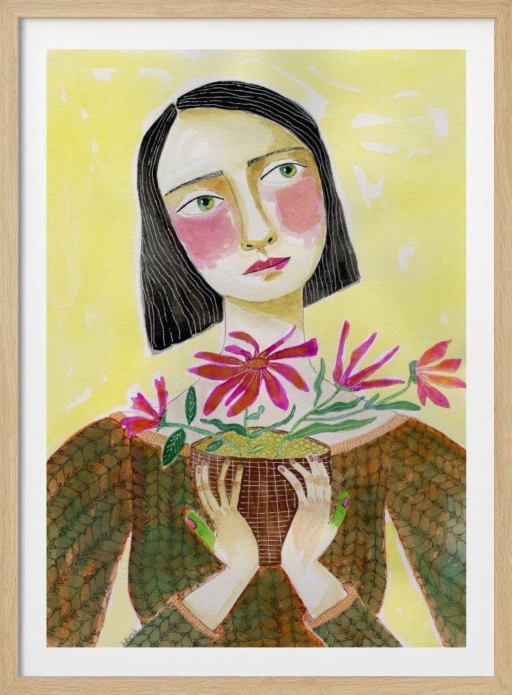 Plant Mum with green thumbs | Poster