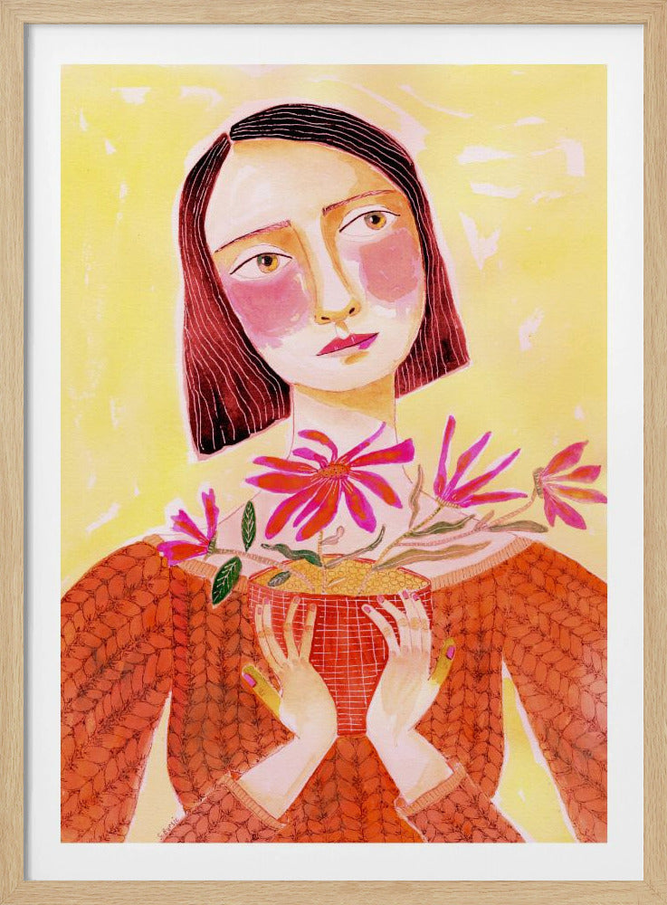 Plant Mum with green thumbs | Poster