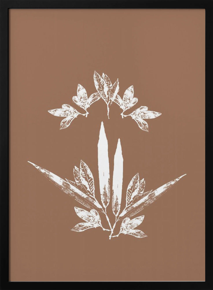 Leafy Emblem Design | Poster