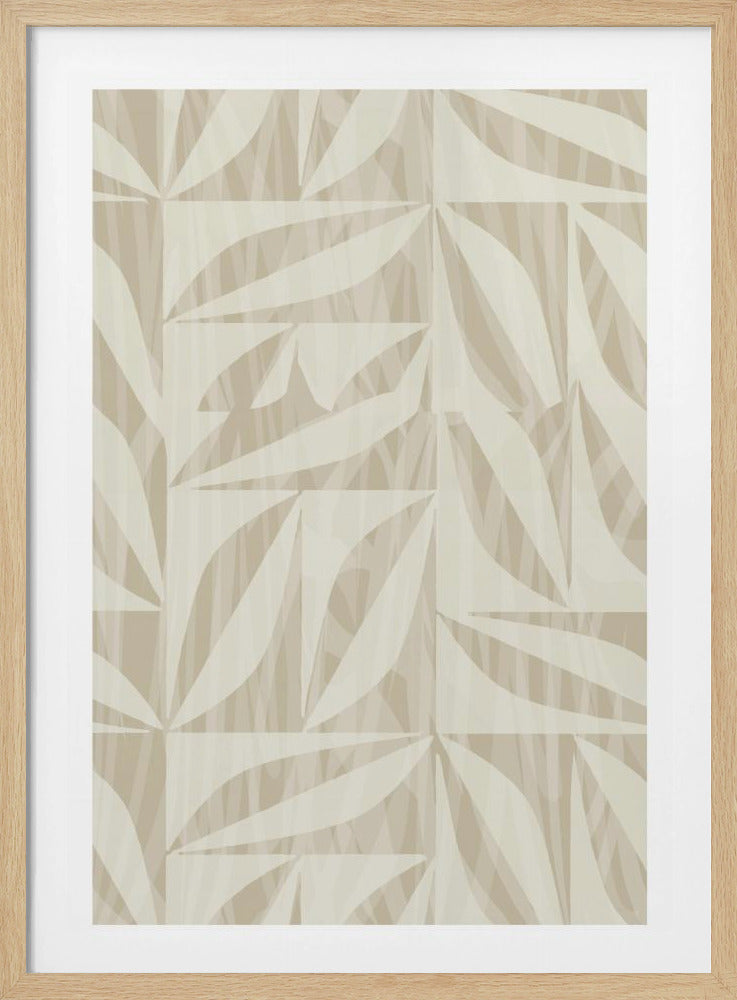 Subtle Botanical Pattern | Poster