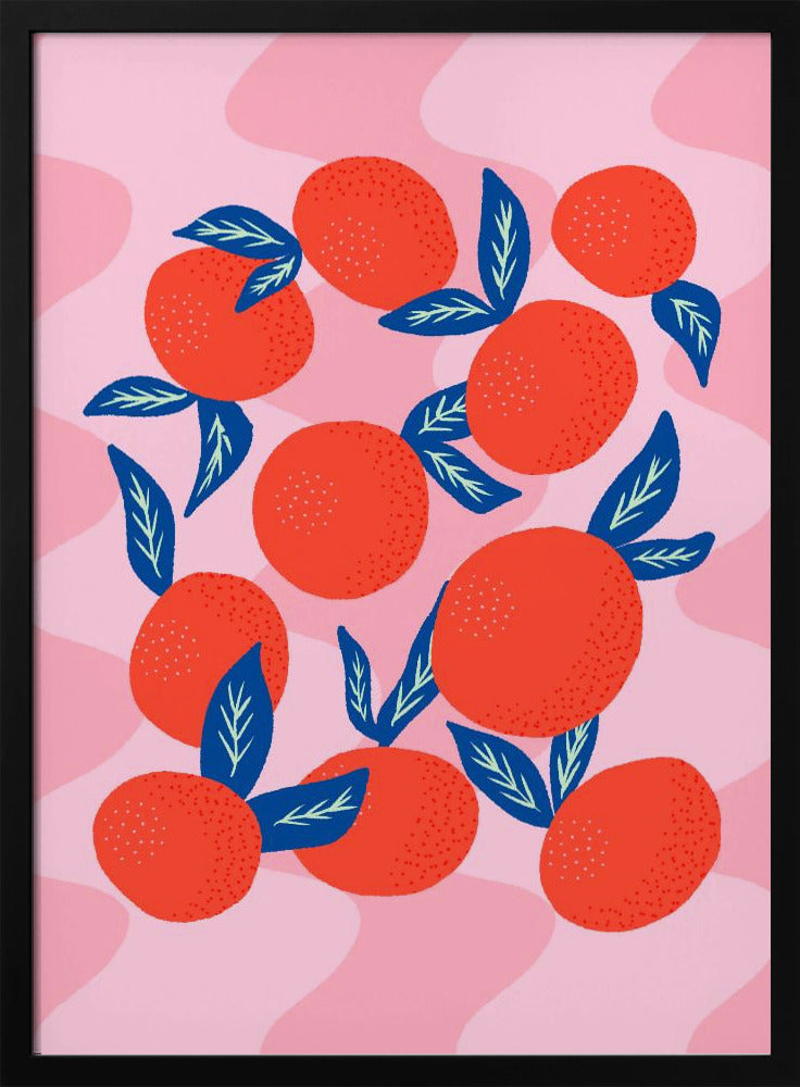 Vibrant Tangerines | Poster