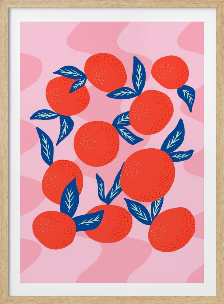 Vibrant Tangerines | Poster