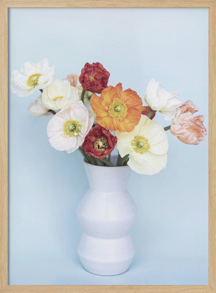 Poppies In a Vase | Poster