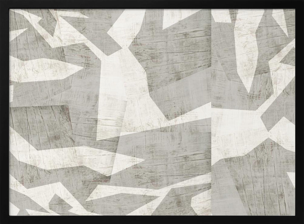 Geometric Patterns With A Textured | Poster