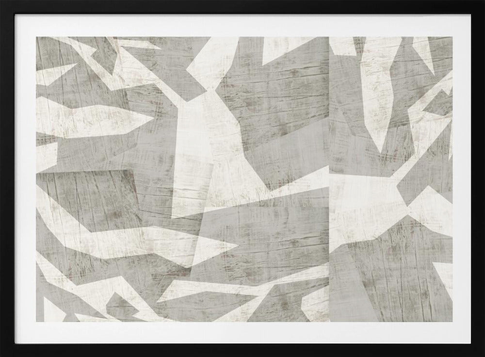 Geometric Patterns With A Textured | Poster