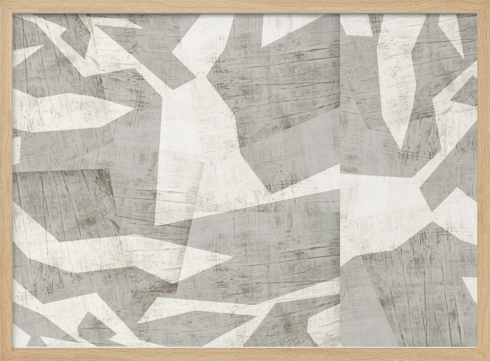 Geometric Patterns With A Textured | Poster