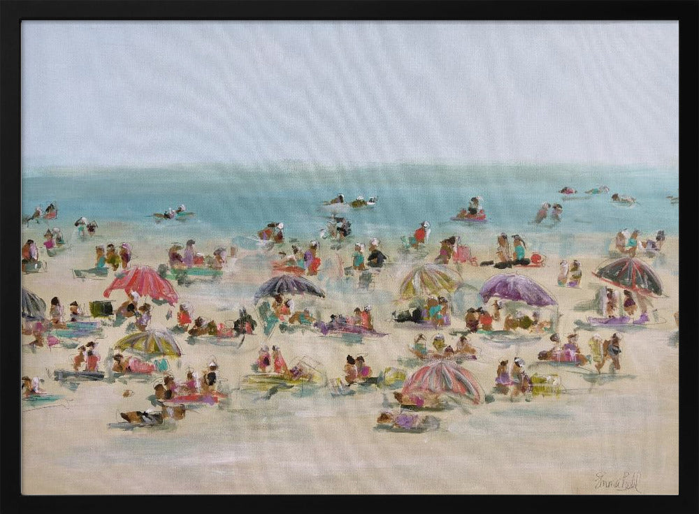 Impressionist Beach Scene | Poster