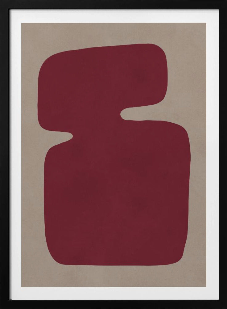 Crimson Silhouette | Poster