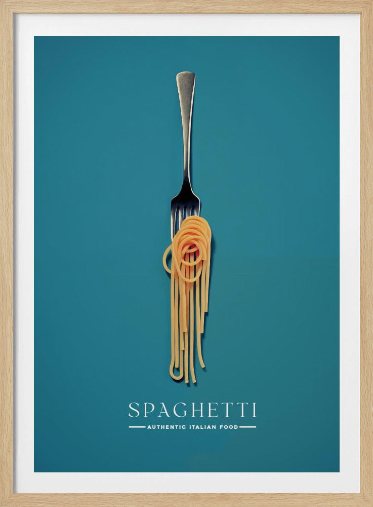 A Fork Wrapped In Spaghetti | Poster