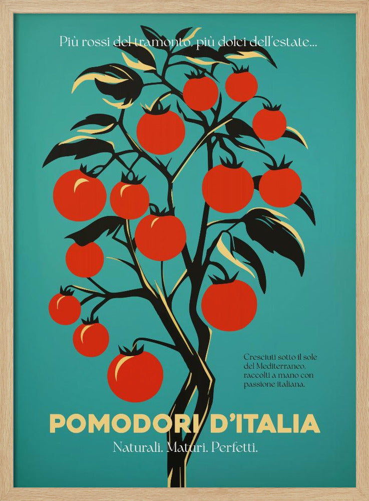 Vibrant Red Tomatoes | Poster