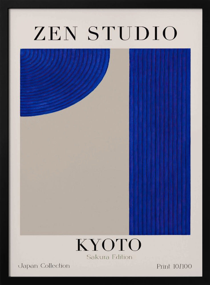 Kyoto Blue Harmony | Poster